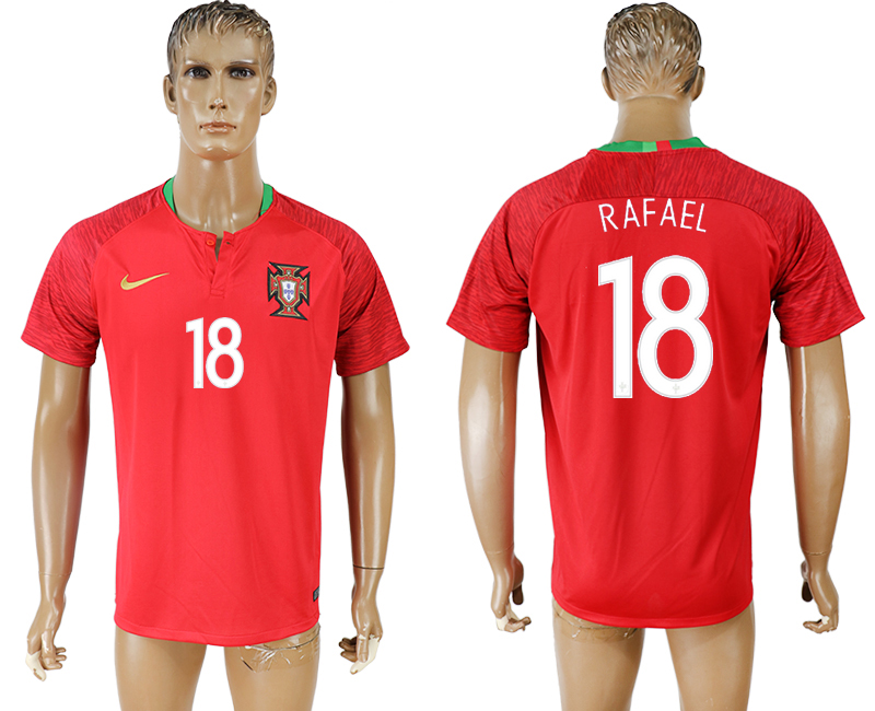 2018 world cup Maillot de foot Portugal #18 RAFAEL RED